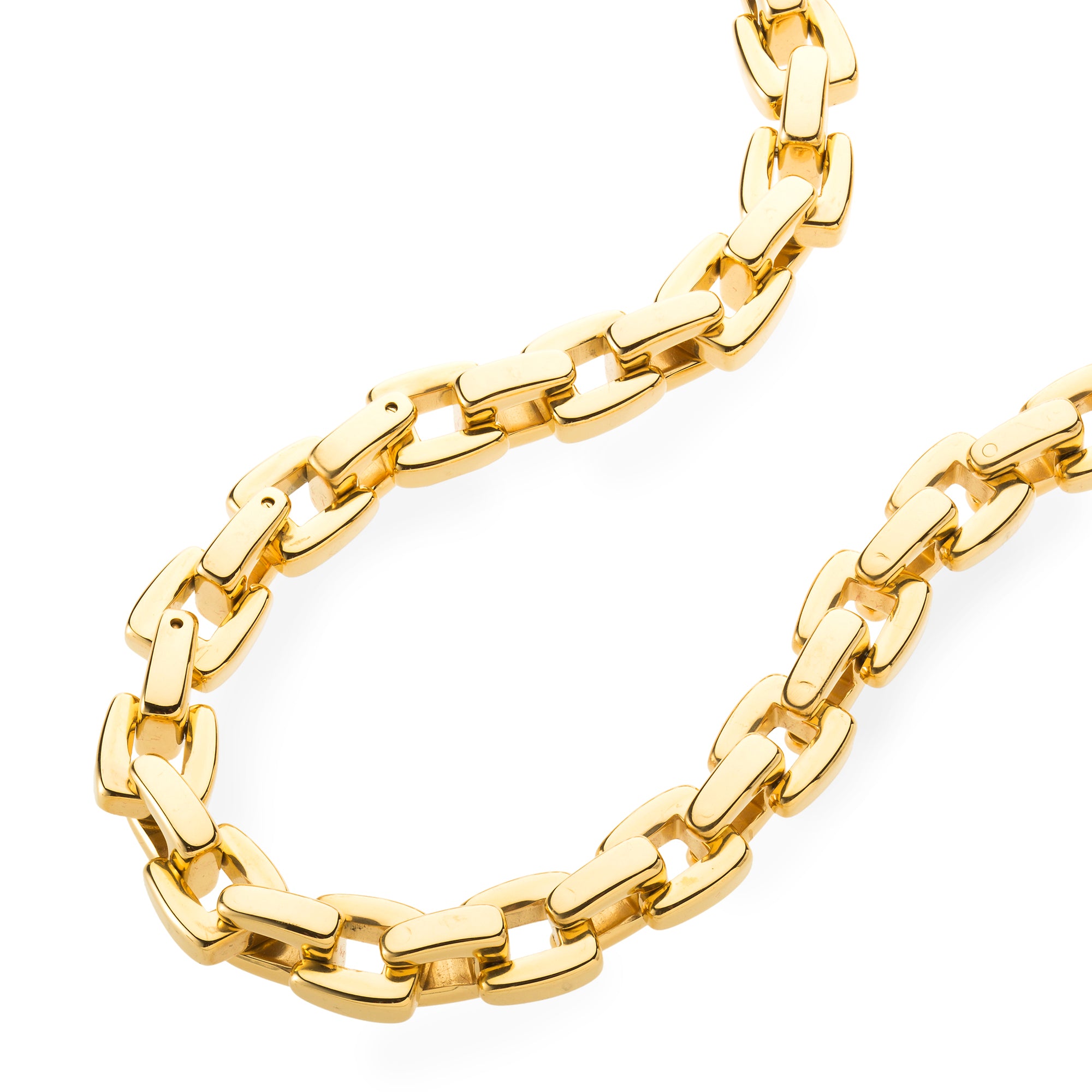 Men's Link Chain Necklace | Boohoo UK